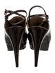 Lanvin Leather Slingback Pumps