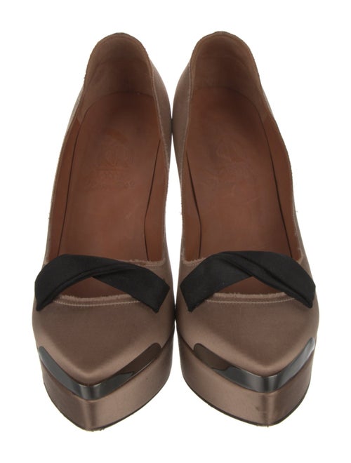 Lanvin Satin Pumps