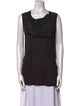 Lanvin Wool Scoop Neck Top