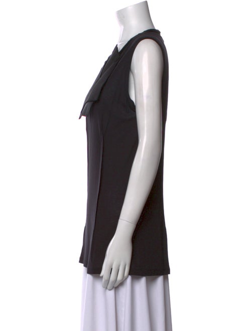Lanvin Wool Scoop Neck Top
