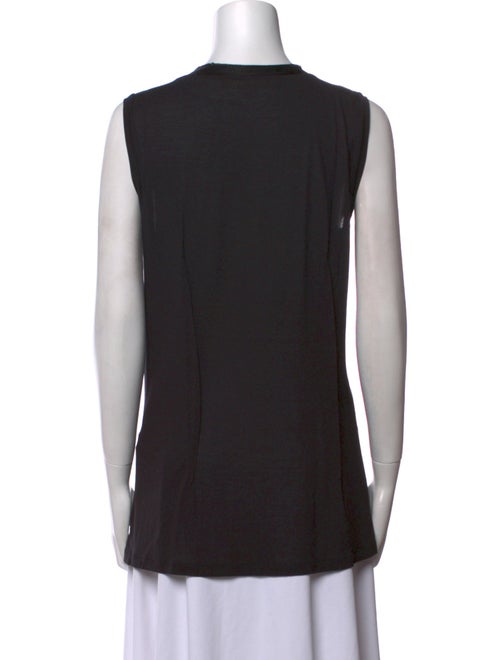 Lanvin Wool Scoop Neck Top