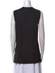 Lanvin Wool Scoop Neck Top