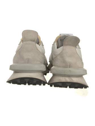 Lanvin Mesh Colorblock Pattern Athletic Sneakers