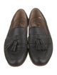 Lanvin Leather Tassel Accents Loafers