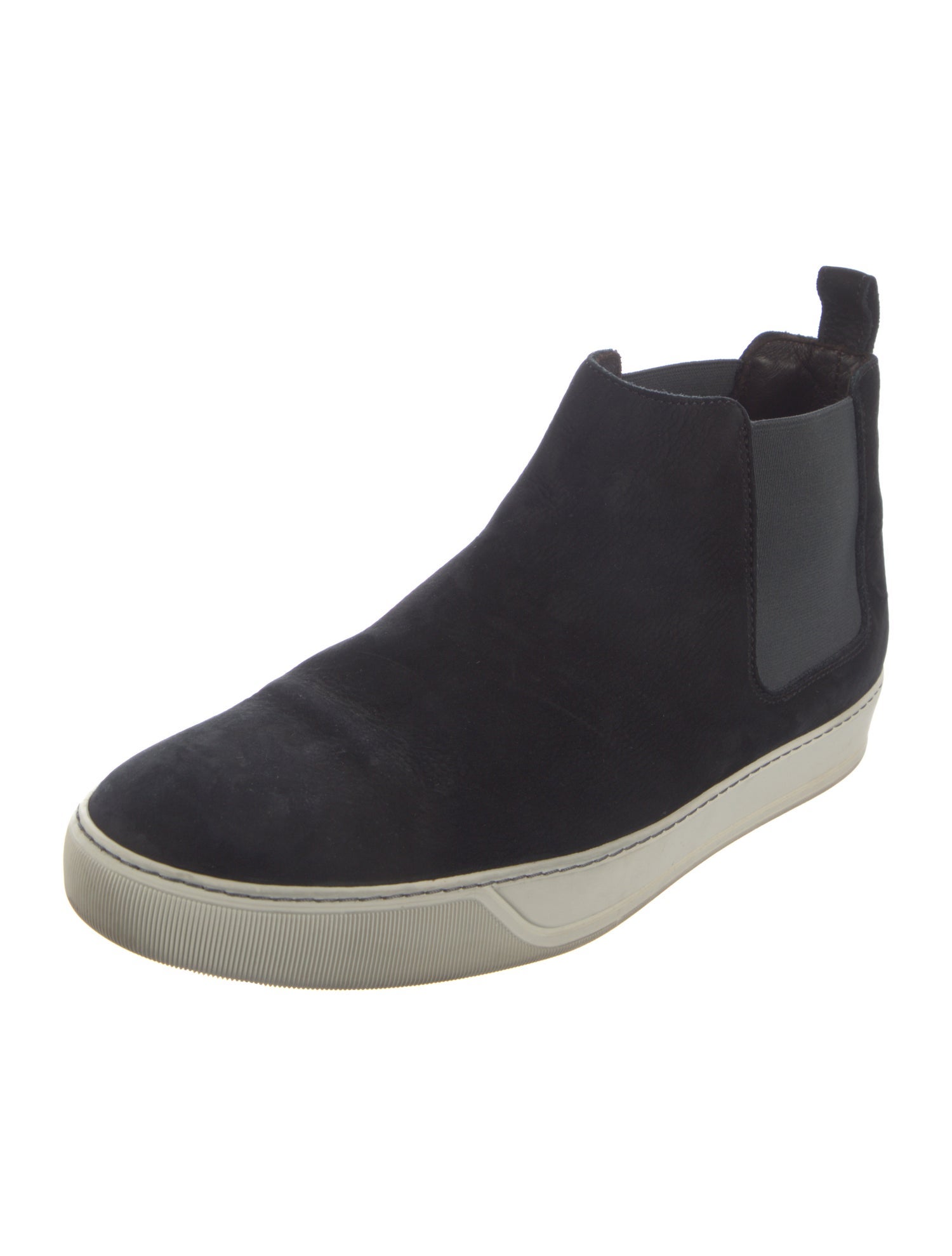 Lanvin Suede Chelsea Boots