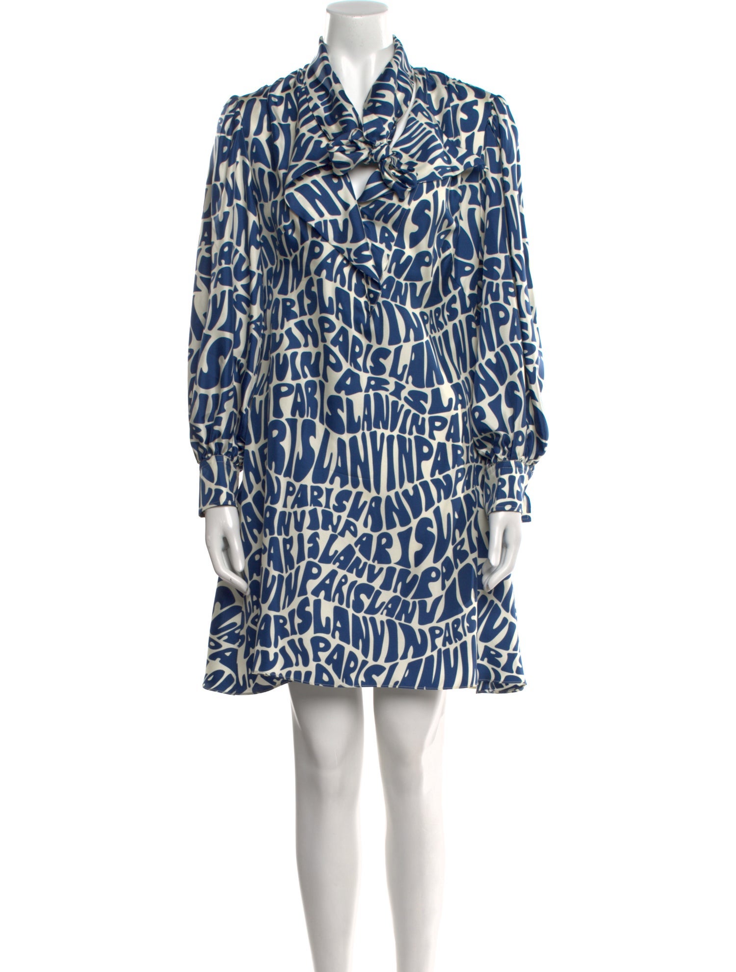 Lanvin Silk Mini Dress