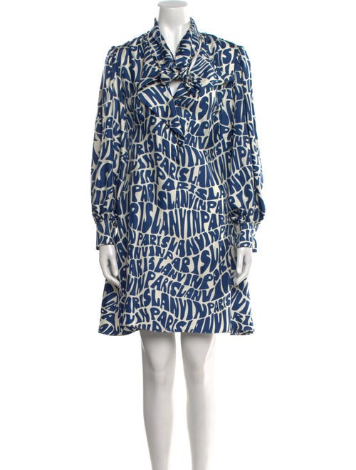 Lanvin Silk Mini Dress