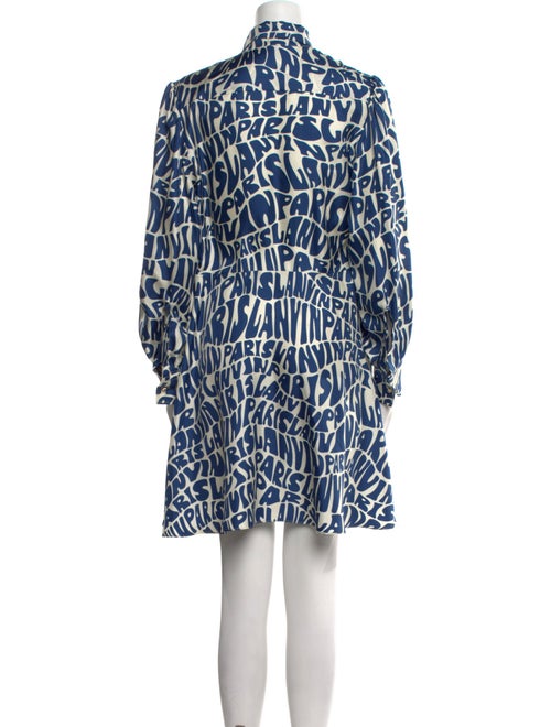 Lanvin Silk Mini Dress