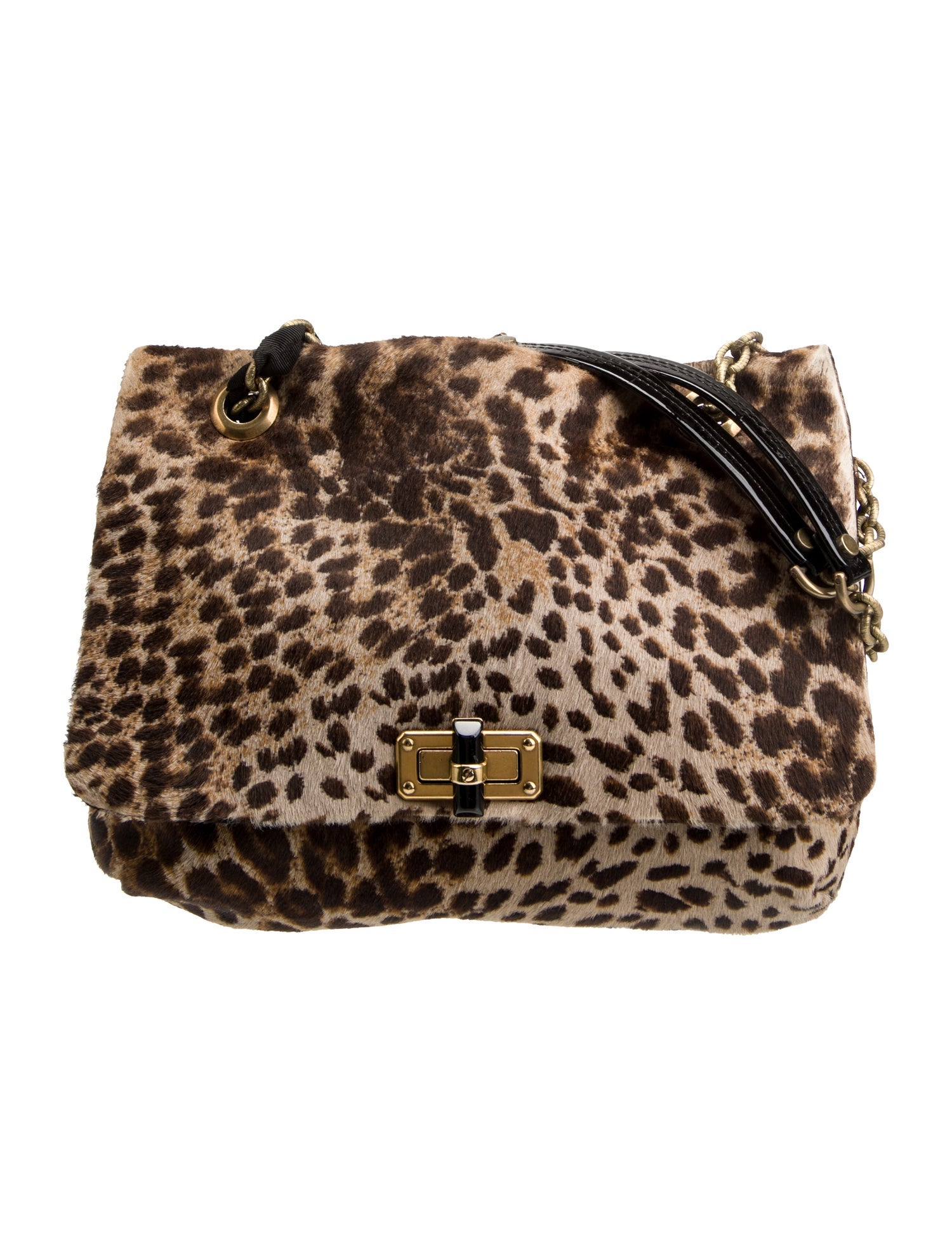 Lanvin Ponyhair Shoulder Bag