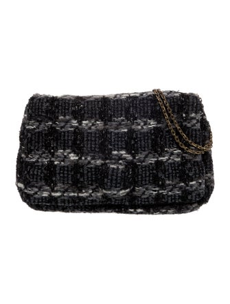 Lanvin Tweed Top Handle Bag