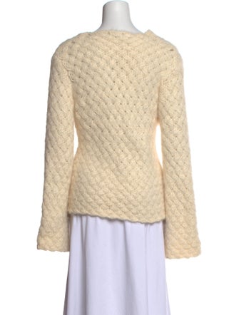 Lanvin Wool V-Neck Sweater