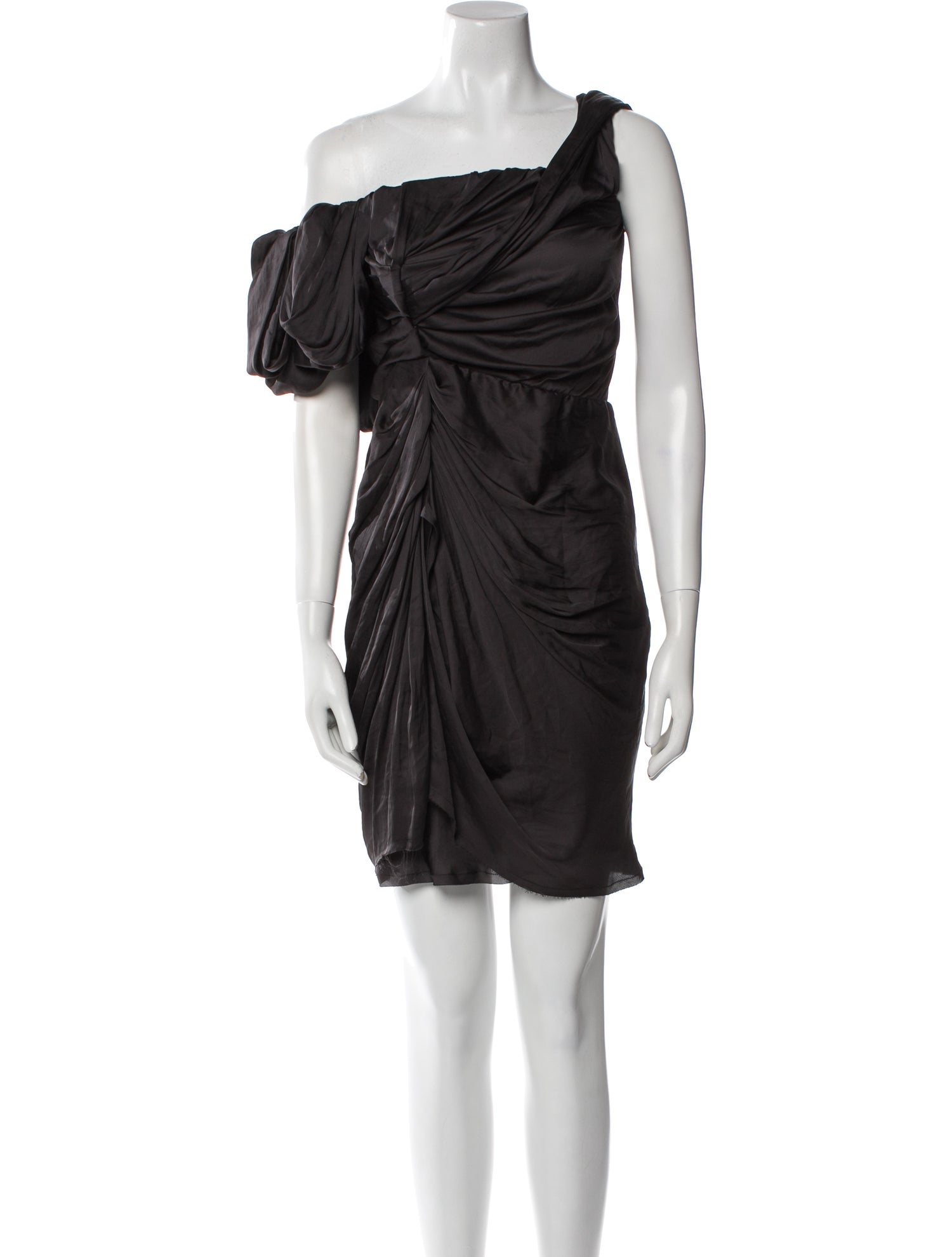 Lanvin One-Shoulder Mini Dress