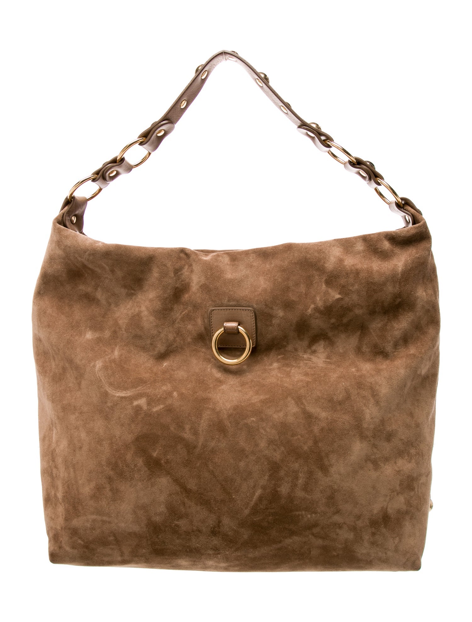 Lanvin Suede Hobo
