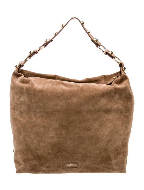Lanvin Suede Hobo