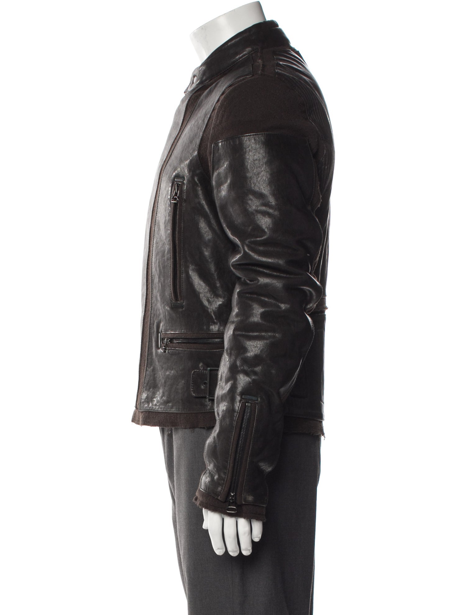 Lanvin Lambskin Moto Jacket