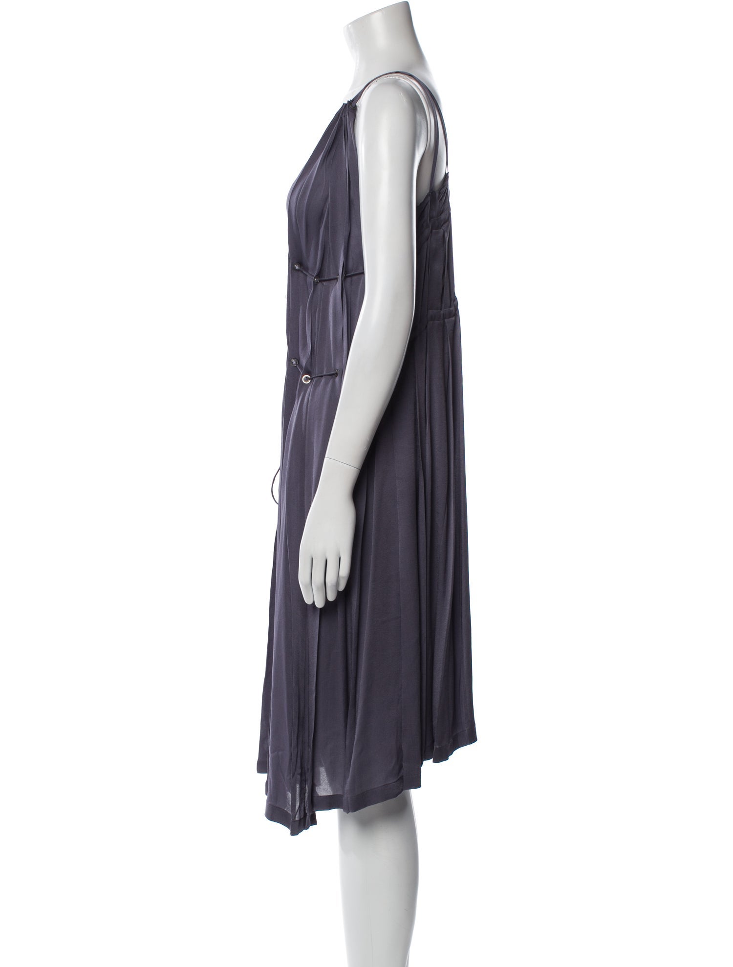 Lanvin Silk Midi Length Dress
