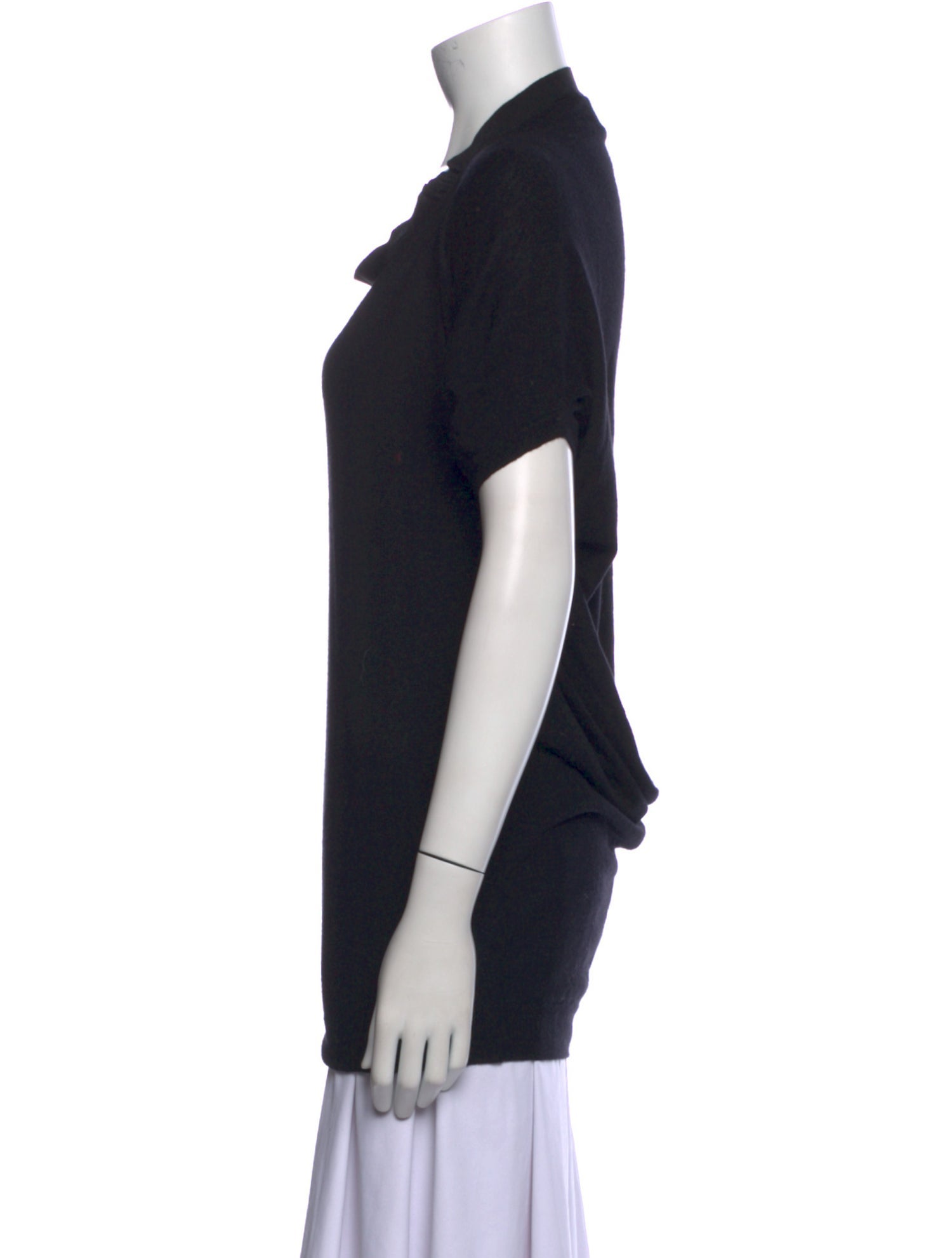 Lanvin Cashmere Square Neckline Sweater