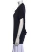 Lanvin Cashmere Square Neckline Sweater