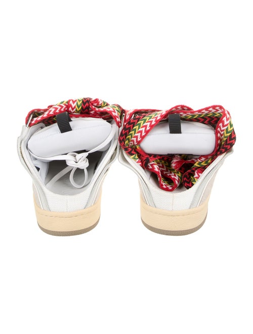 Lanvin Leather Printed Sneakers