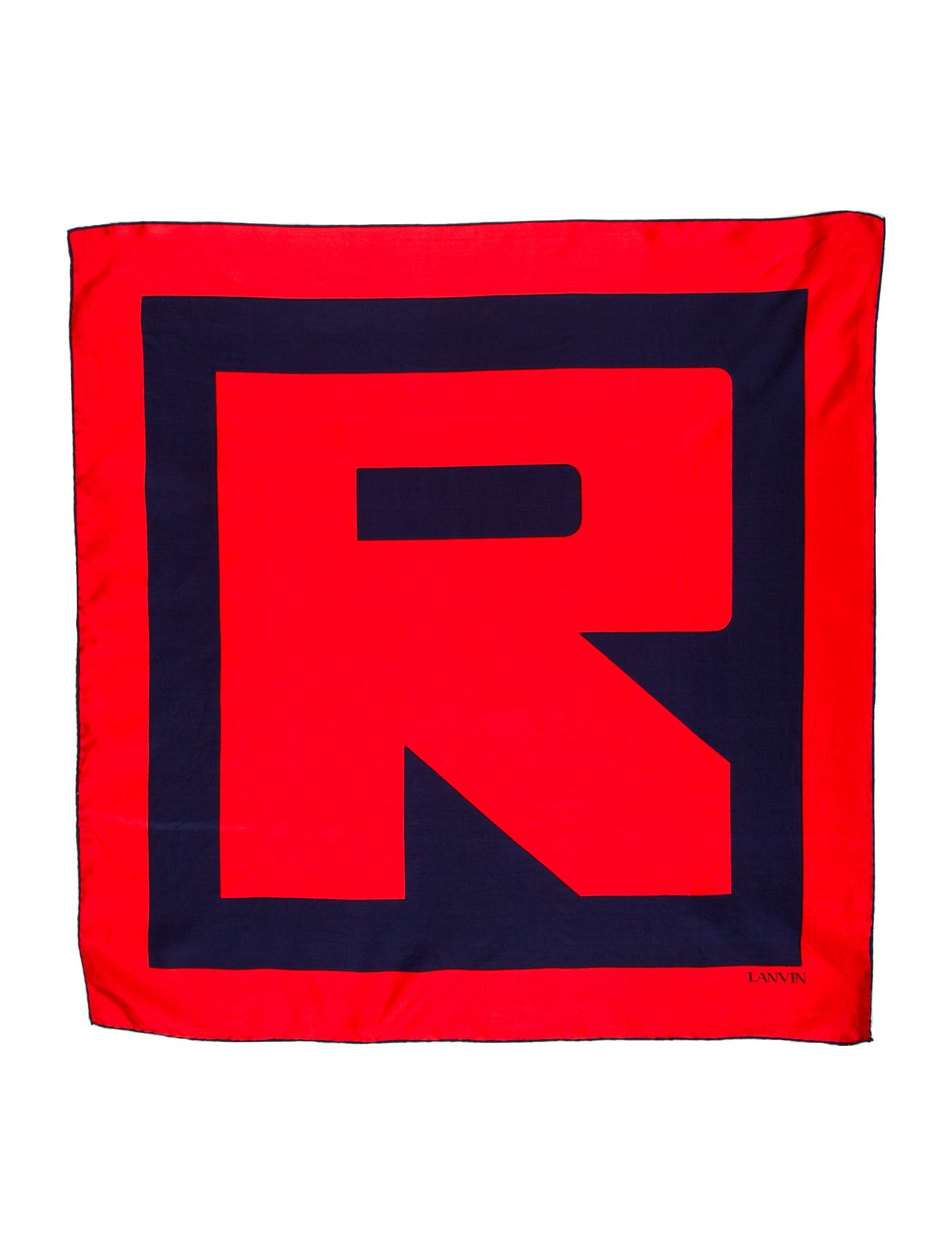 Lanvin Silk Printed Scarf