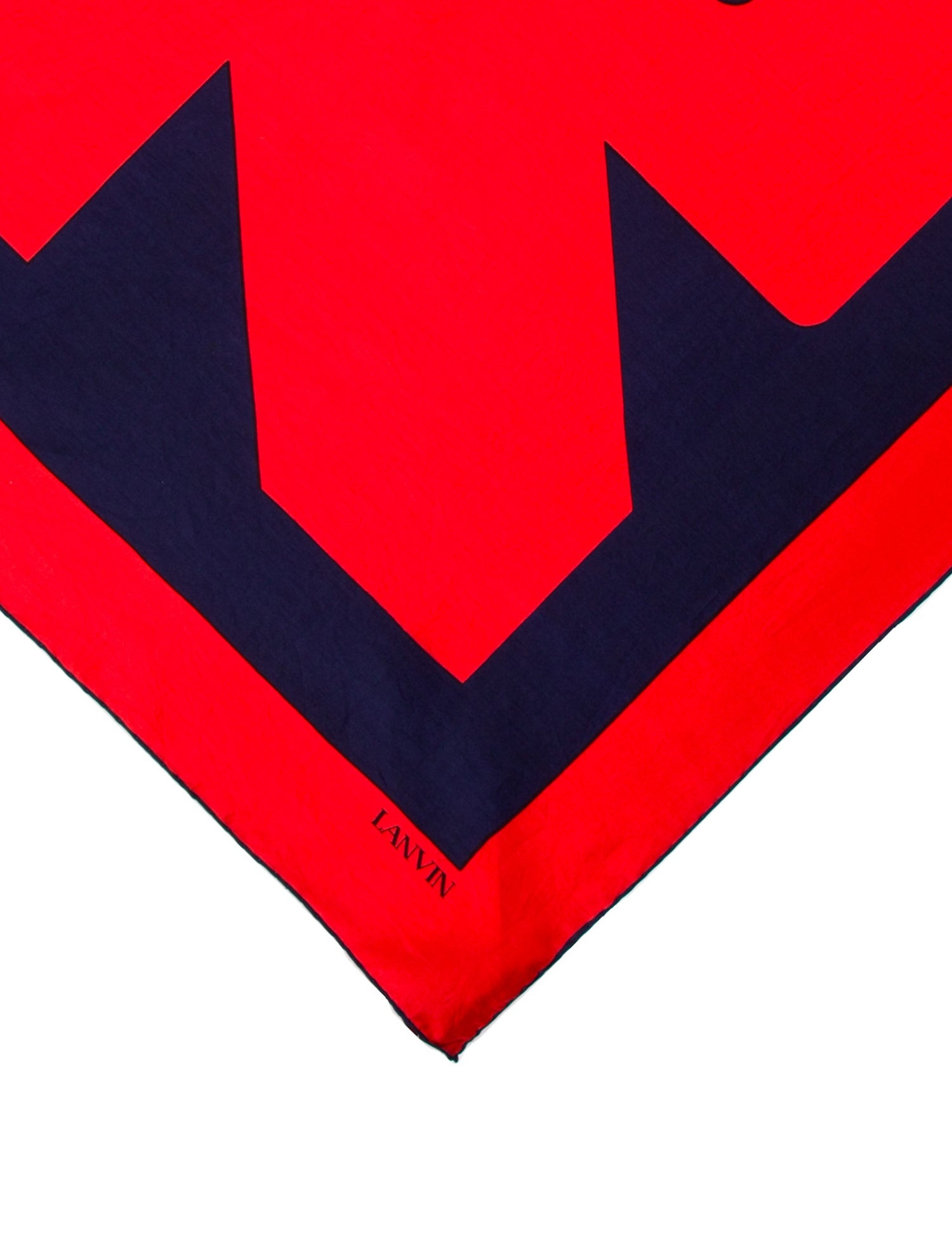 Lanvin Silk Printed Scarf