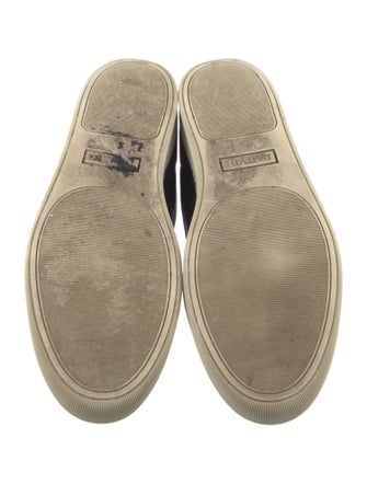 Lanvin Suede Sneakers