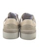 Lanvin Suede Printed Sneakers