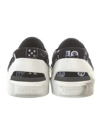 Lanvin Printed Sneakers