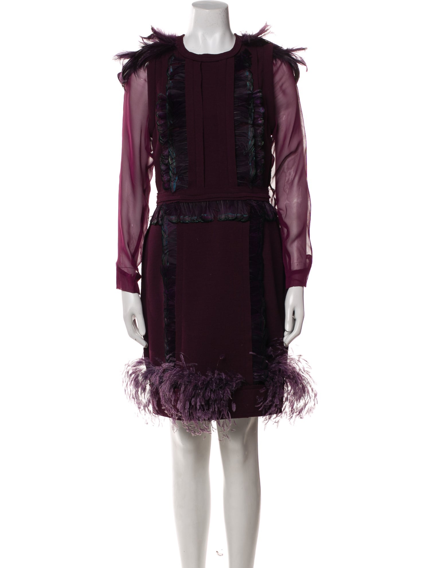 Lanvin Wool Mini Dress