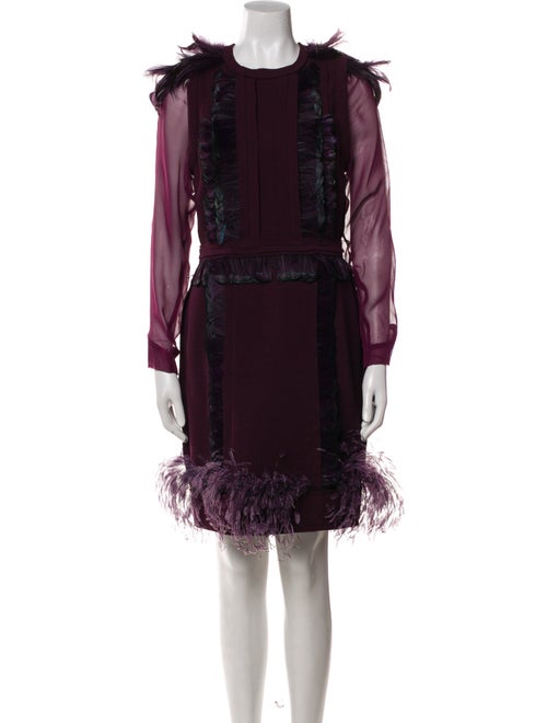 Lanvin Wool Mini Dress