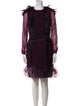 Lanvin Wool Mini Dress