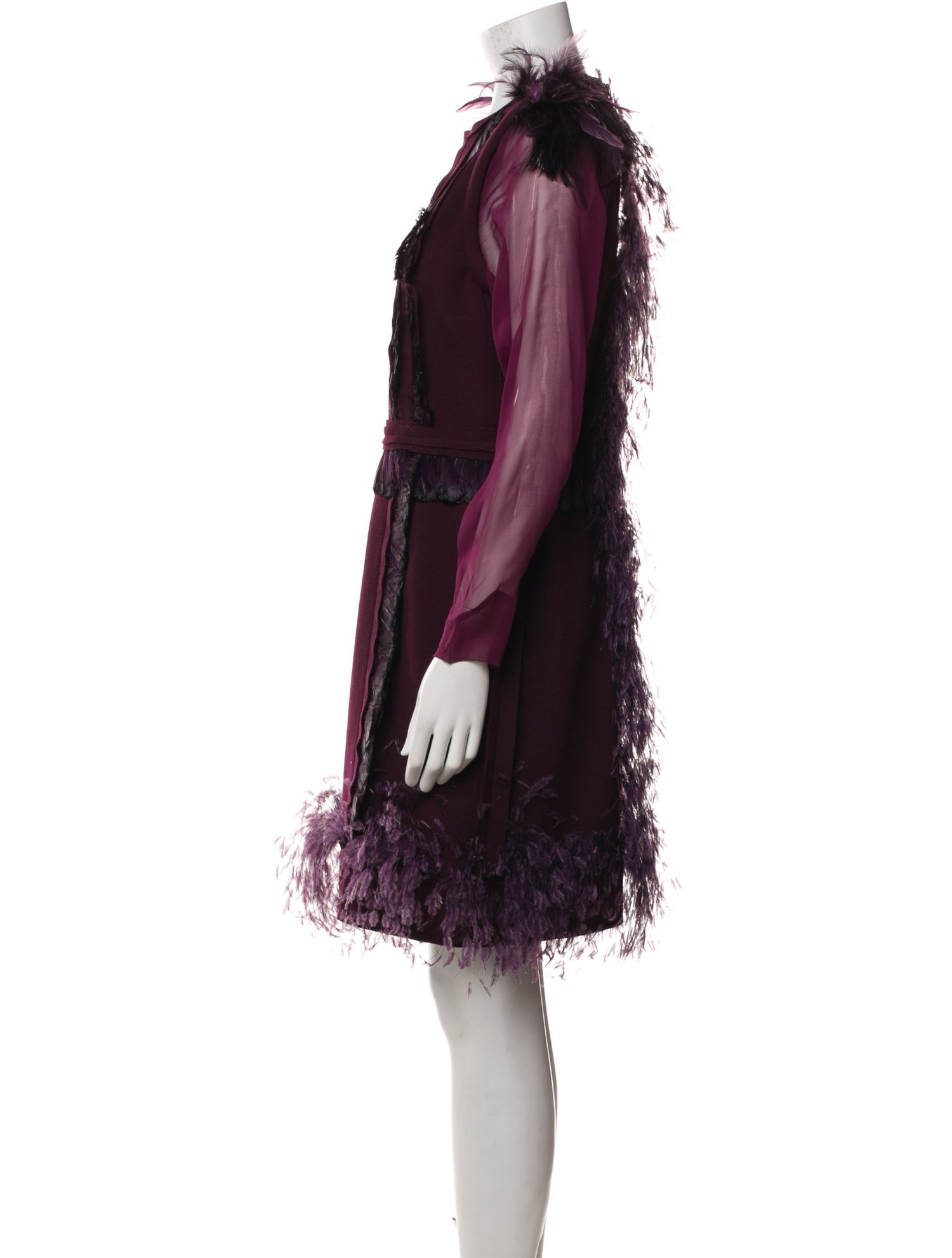 Lanvin Wool Mini Dress