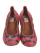Lanvin Leather Printed Pumps