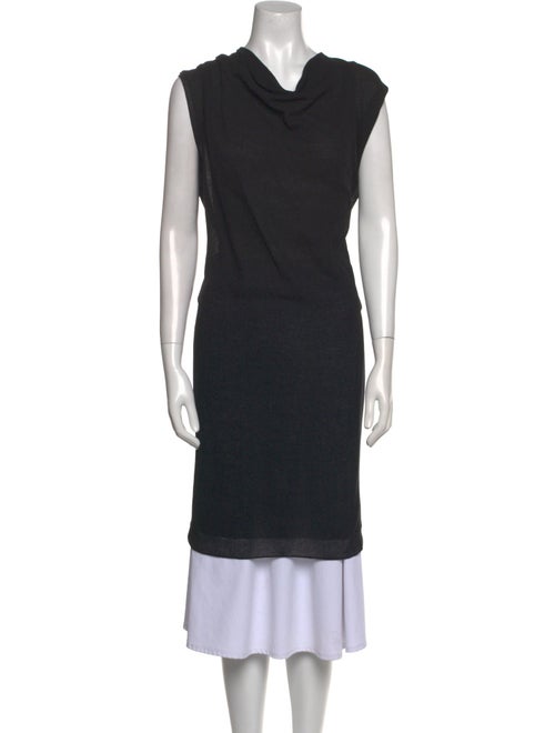 Lanvin Cowl Neck Sleeveless Tunic