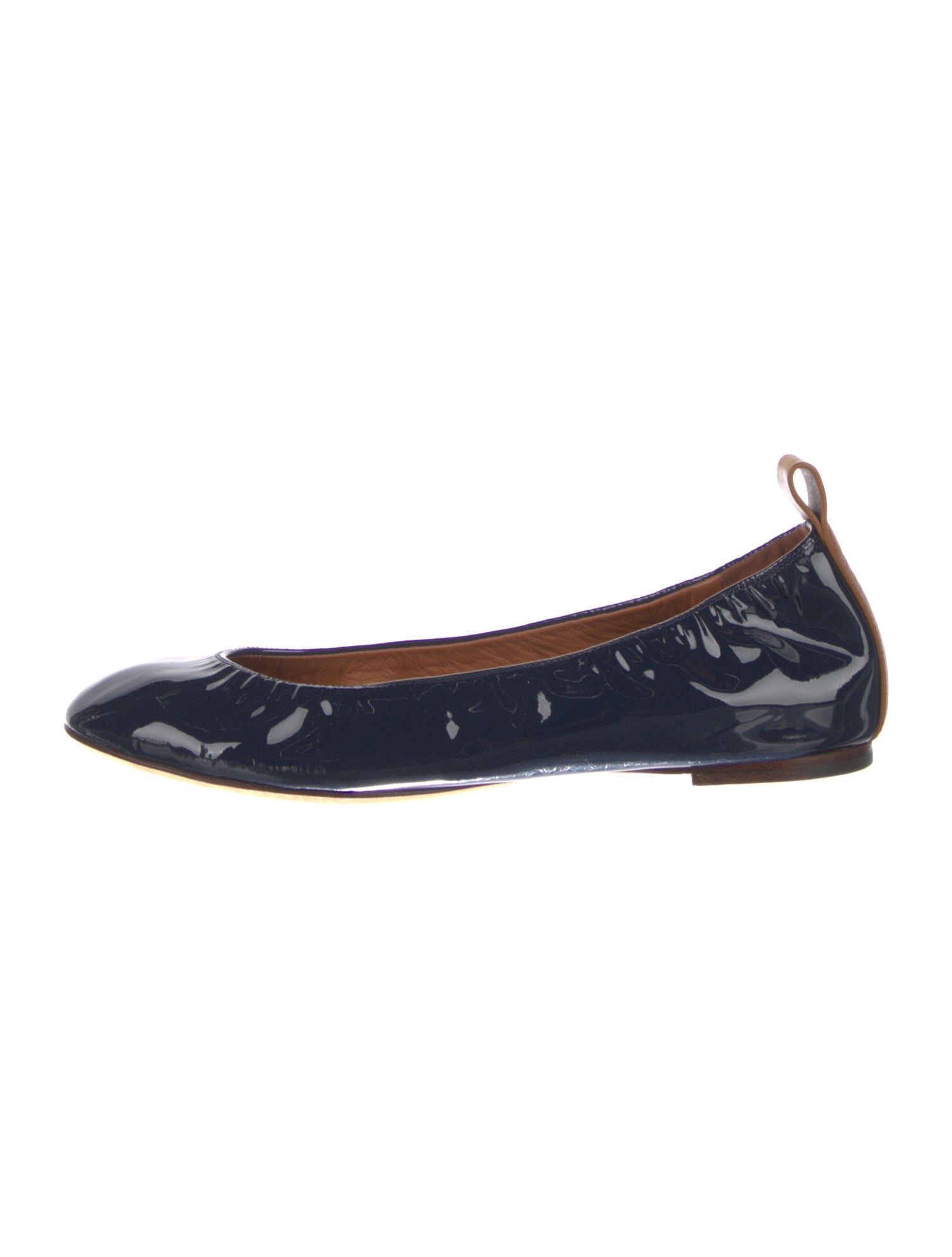 Lanvin Patent Leather Ballet Flats w/ Tags