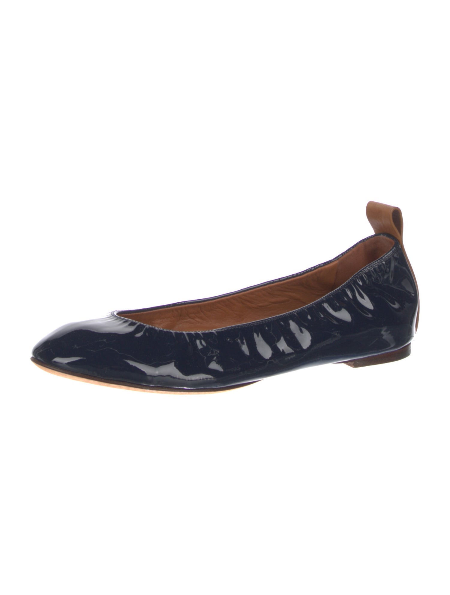 Lanvin Patent Leather Ballet Flats w/ Tags