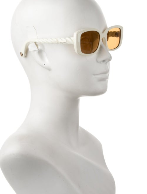 Lanvin Square Tinted Sunglasses