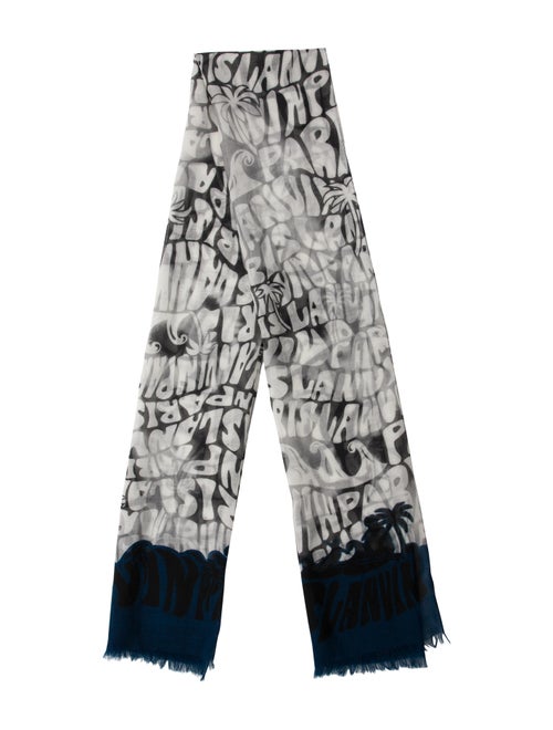 Lanvin Silk Printed Scarf
