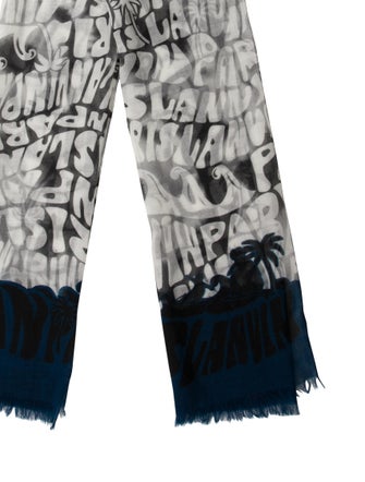 Lanvin Silk Printed Scarf