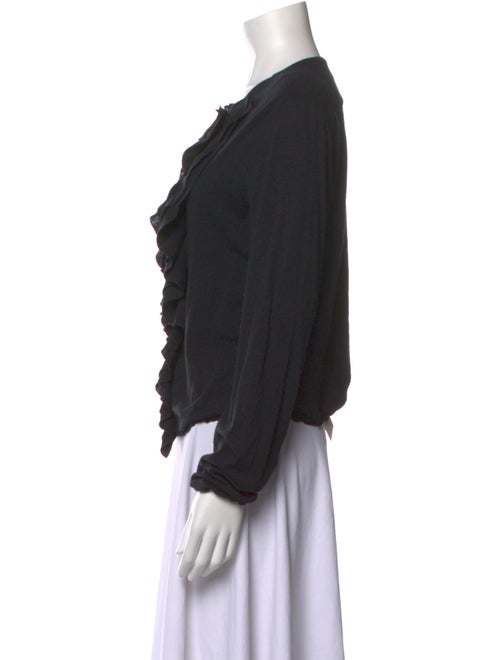 Lanvin Wool Crew Neck Blouse