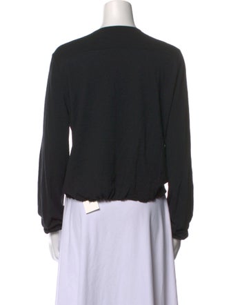 Lanvin Wool Crew Neck Blouse