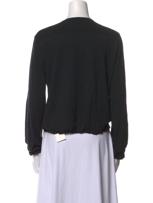 Lanvin Wool Crew Neck Blouse