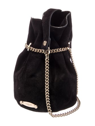 Lanvin Suede Bucket Bag