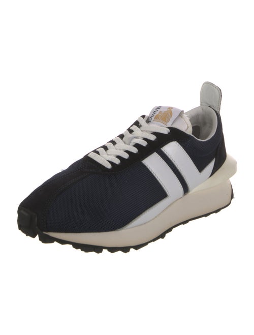 Lanvin Mesh Printed Athletic Sneakers