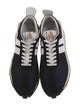 Lanvin Mesh Printed Athletic Sneakers