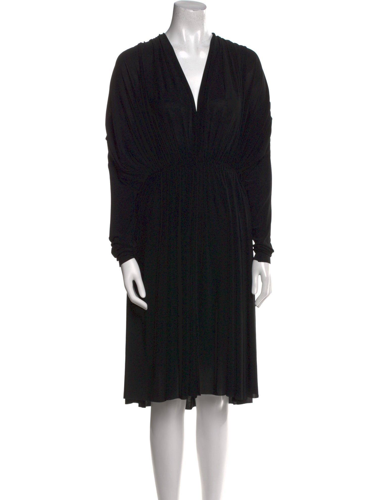 Lanvin V-Neck Mini Dress