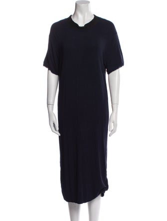 Lanvin Silk Midi Length Dress