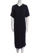 Lanvin Silk Midi Length Dress