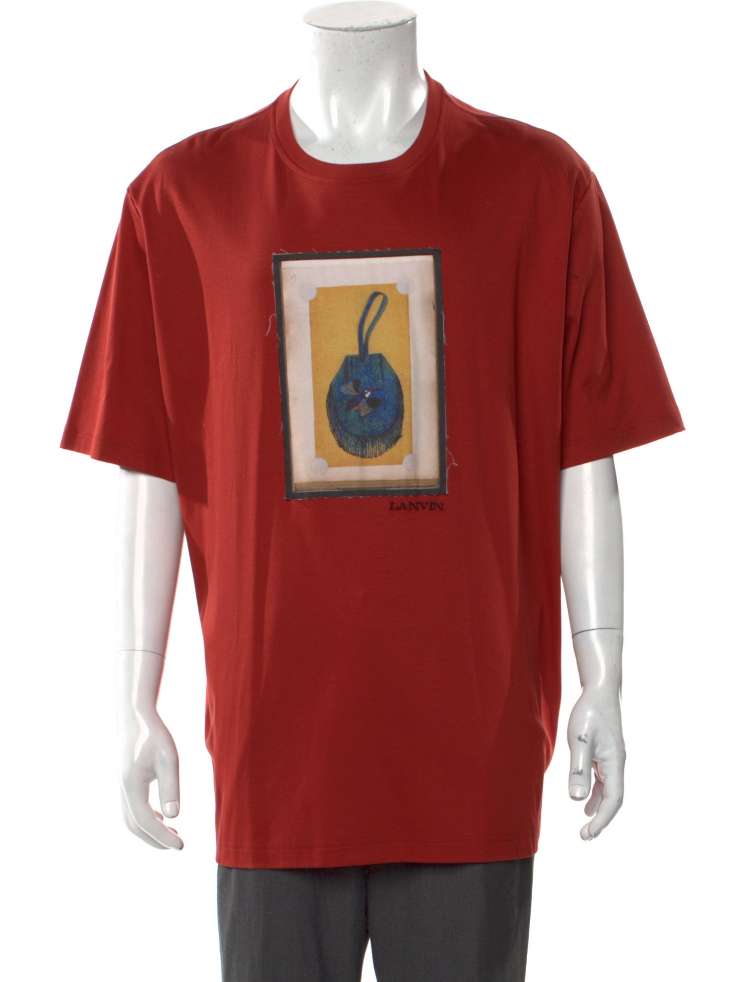 Lanvin Graphic Print Crew Neck T-Shirt w/ Tags