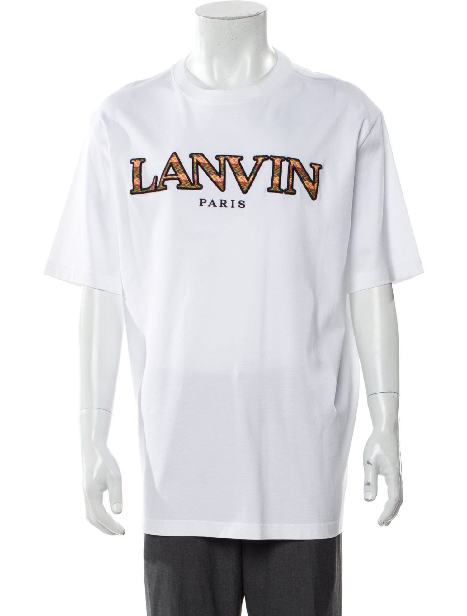 Lanvin Graphic Print Crew Neck T-Shirt w/ Tags